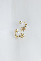 Dakota Pearl Earrings Gold